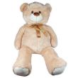 Opakowanie Miś pluszowy z kokardą 100cm beżowy