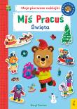 Okładka książki Miś Pracuś Święta Książka z naklejkami