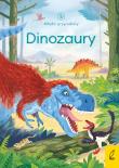 Młodzi przyrodnicy. Dinozaury. Autor: Emily Bone, Patrycja Zarawska. Dadada.pl Okładka książki Młodzi przyrodnicy. Dinozaury