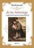 Modlitewnik do św. Antoniego. Autor: Hubert Wołącewicz. Dadada.pl Okładka książki Modlitewnik do św. Antoniego