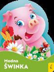 Modna świnka. Wykrojnik. Autor: Kozłowska Urszula. Dadada.pl Okładka książki Modna świnka. Wykrojnik