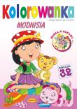 Okładka książki Modnisia. Kolorowanka