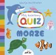 Mój kolorowy quiz. MORZE. Autor: Nastja Holtfreter. Dadada.pl Okładka książki Mój kolorowy quiz. MORZE