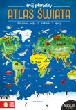 Mój pierwszy atlas świata. Autor: Zioła-Zemczak Katarzyna, Ewelina Garbula. Dadada.pl Okładka książki Mój pierwszy atlas świata