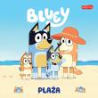 Moja czytanka. Bluey. Plaża. Autor:   Praca zbiorowa. Dadada.pl Okładka książki Moja czytanka. Bluey. Plaża