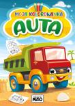 Moja kolorowanka. Auta. Autor: Artur Rajch. Dadada.pl Okładka książki Moja kolorowanka. Auta