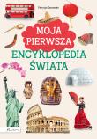 Moja pierwsza encyklopedia świata. Autor: Patrycja Zarawska. Dadada.pl Okładka książki Moja pierwsza encyklopedia świata