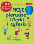 Moje pierwsze literki i cyferki z elementami metody Montessori. Autor: Zdrojewska Bogumiła. Dadada.pl Okładka książki Moje pierwsze literki i cyferki z elementami metody Montessori