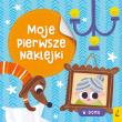 Moje pierwsze naklejki. W domu. Autor: Opracowanie zbiorowe. Dadada.pl Okładka książki Moje pierwsze naklejki. W domu
