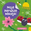 Moje pierwsze naklejki. W ogrodzie. Autor: Opracowanie zbiorowe. Dadada.pl Okładka książki Moje pierwsze naklejki. W ogrodzie