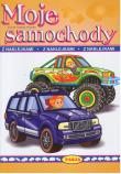 Moje samochody. Autor: Mariola Budek. Dadada.pl Okładka książki Moje samochody