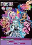 Monster High. Zdrapuj, koloruj, naklejaj. Autor: Opracowanie zbiorowe. Dadada.pl Okładka książki Monster High. Zdrapuj, koloruj, naklejaj