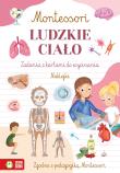 Montessori. Ludzkie ciało. Autor: Zuzanna Osuchowska, Marcelina Gradowska. Dadada.pl Okładka książki Montessori. Ludzkie ciało