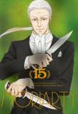 Moriarty. Tom 15. Autor: Hikaru Miyoshi, Ryousuke Takeuchi. Dadada.pl Okładka książki Moriarty. Tom 15