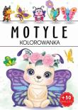 Motyle. Kolorowanka. Autor:   Praca zbiorowa. Dadada.pl Okładka książki Motyle. Kolorowanka