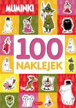 Muminki. 100 naklejek. Autor:   Praca zbiorowa. Dadada.pl Okładka książki Muminki. 100 naklejek