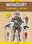 Mundury Pokoloruj i wytnij. Autor: Tonder Krzysztof. Dadada.pl Okładka książki Mundury Pokoloruj i wytnij