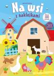 Na wsi z naklejkami. Autor: Agnieszka Kamińska. Dadada.pl Okładka książki Na wsi z naklejkami