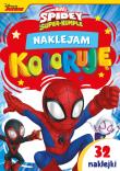 Okładka książki Naklejam i koloruję. Marvel Spidey i Super-Kumple