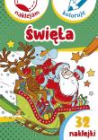 Okładka książki Naklejam i koloruję. Święta