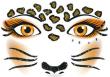 Opakowanie Naklejka Face Art Leopard