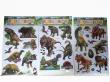 Opakowanie Naklejki 3D na ścianę - dinozaury