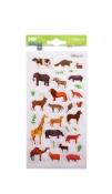 Opakowanie Naklejki 3D zwierzaki