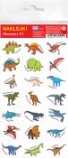 Opakowanie Naklejki. Dinozaury