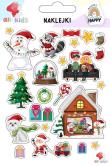 Opakowanie Naklejki dla dzieci Boże Narodzenie 1