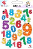 Opakowanie Naklejki dla dzieci Cyferki