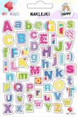 Opakowanie Naklejki dla dzieci Kolorowe literki