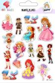 Opakowanie Naklejki dla dzieci Księżniczki i królewny