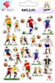 Opakowanie Naklejki dla dzieci Piłkarze