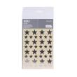 Opakowanie Naklejki gwiazdki srebrne 120szt