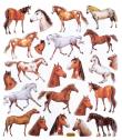 Opakowanie Naklejki konie 23szt