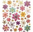Opakowanie Naklejki kwiaty 46szt