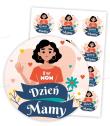 Opakowanie Naklejki na dzień mamy