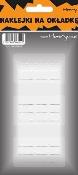Opakowanie Naklejki na zeszyty - Czarno-białe (12szt)