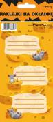 Opakowanie Naklejki na zeszyty - Ser (12szt)