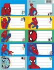 Opakowanie Naklejki na zeszyty Spider Man