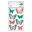 Opakowanie Naklejki papierowe 3D motyle 8szt