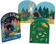 Opakowanie Naklejki wielokrotnego użytku dinozaury