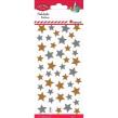 Opakowanie Naklejki wypukłe gwiazdki 43szt