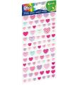 Opakowanie Naklejki wypukłe serca różowe GR-NP149 FIORELLO