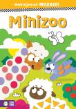 Naklejkowe mozaiki. Minizoo. Autor: Protasewicz Ewelina. Dadada.pl Okładka książki Naklejkowe mozaiki. Minizoo