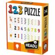 Opakowanie Nauka liczenia 123 Puzzle HEADU