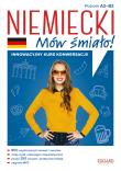 Niemiecki. Mów śmiało!. Autor: Magdalena Stefańska. Dadada.pl Okładka książki Niemiecki. Mów śmiało!
