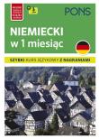 Niemiecki w 1 miesiąc szybki kurs językowy wyd.2 PONS. Autor: Opracowanie zbiorowe. Dadada.pl Okładka książki Niemiecki w 1 miesiąc szybki kurs językowy wyd.2 PONS