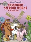 Niesamowity Szerlok Worms T.2 W szczerym polu. Autor: łukasz auguścik. Dadada.pl Okładka książki Niesamowity Szerlok Worms T.2 W szczerym polu