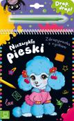 Niezwykłe pieski. Zdrapywanka z rysikiem. Autor: Kaczyńska Agata. Dadada.pl Okładka książki Niezwykłe pieski. Zdrapywanka z rysikiem